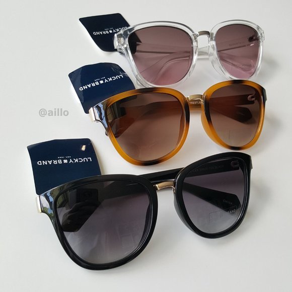 Lucky 🍀 Brand TRESTLES CRYSTAL Sunglasses - Picture 10 of 11